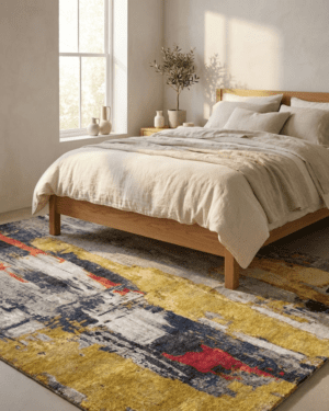 modern area rug