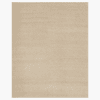 Beige hand knotted rug