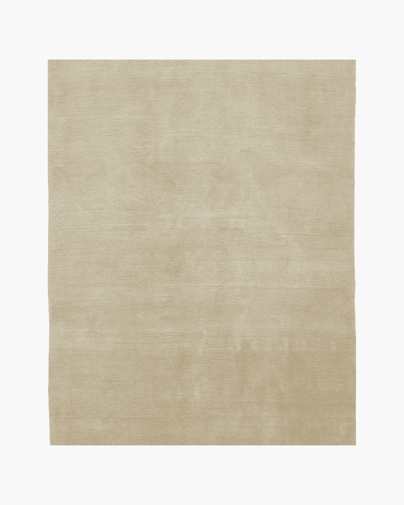 Mohair hand knotted rug