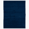 Blue mohair hand knotted rug