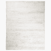 Ivory Moroccan silk rug