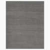 Charcoal grey handloom rug