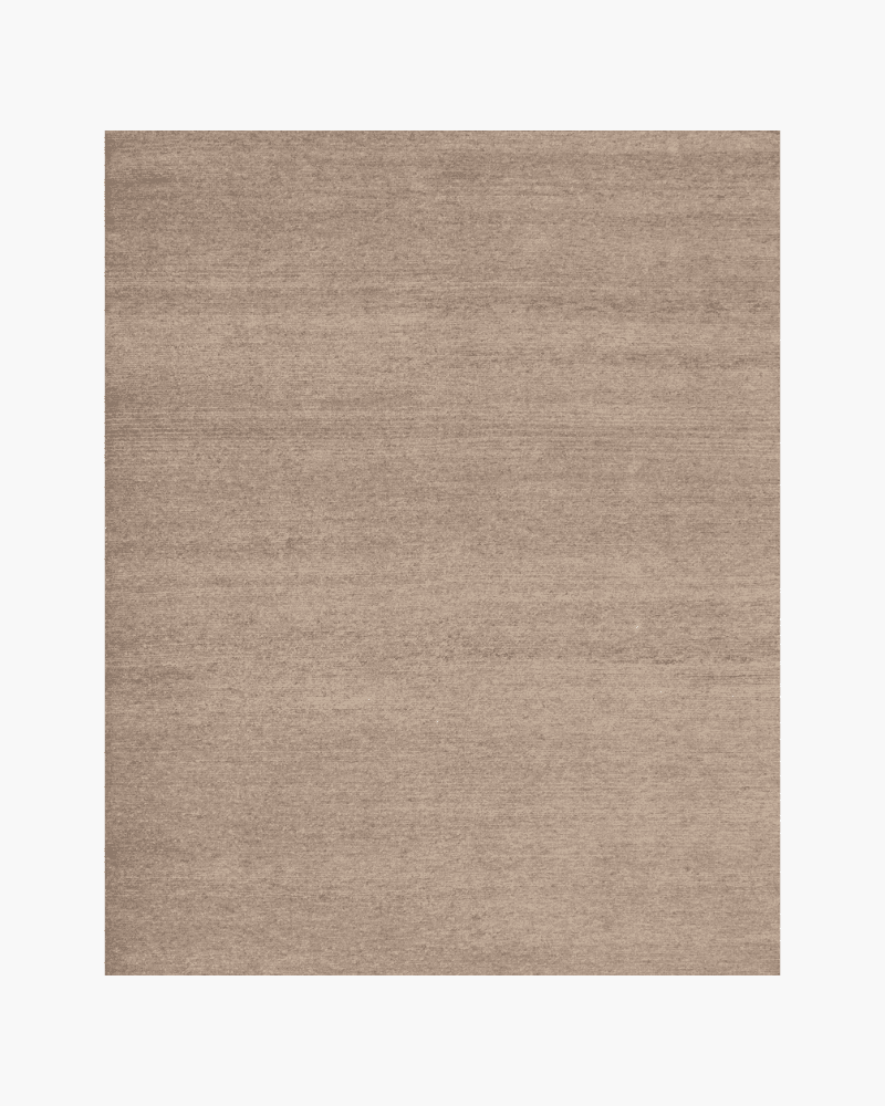 Beige handloom rug