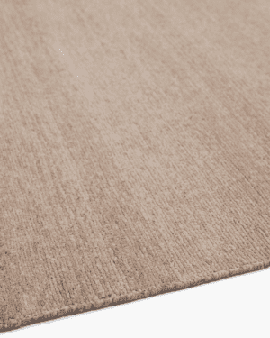 Beige handloom rug
